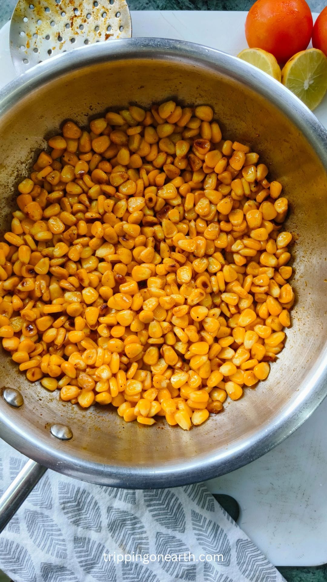 Easy And Crispy Fried Corn Recipe Tripping on Earth