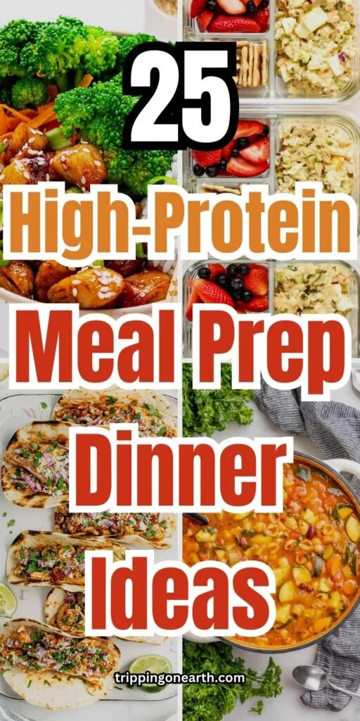 meal prep dinner ideas pin
