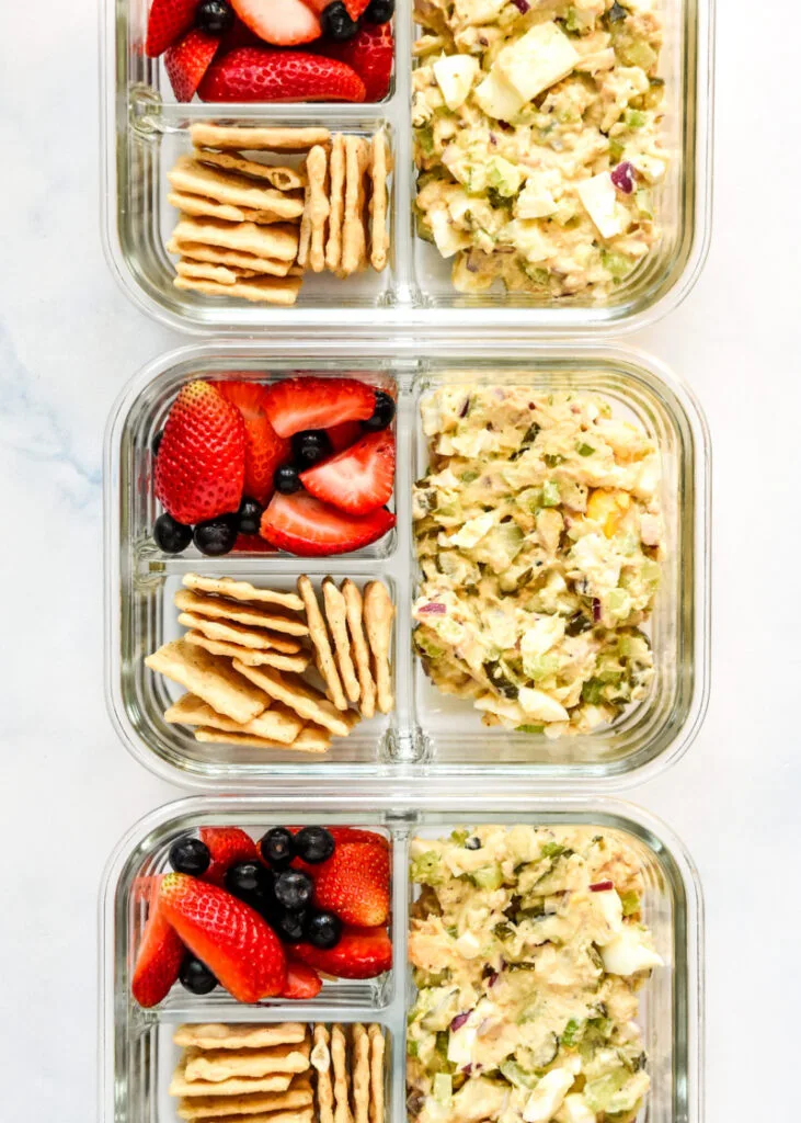Tuna Egg Salad Meal Prep