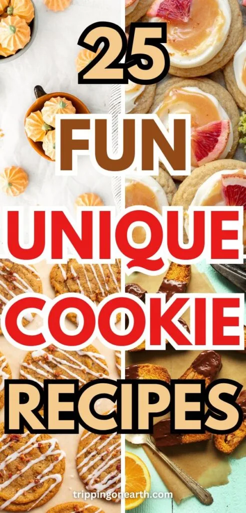 Fun unique cookie recipes pin