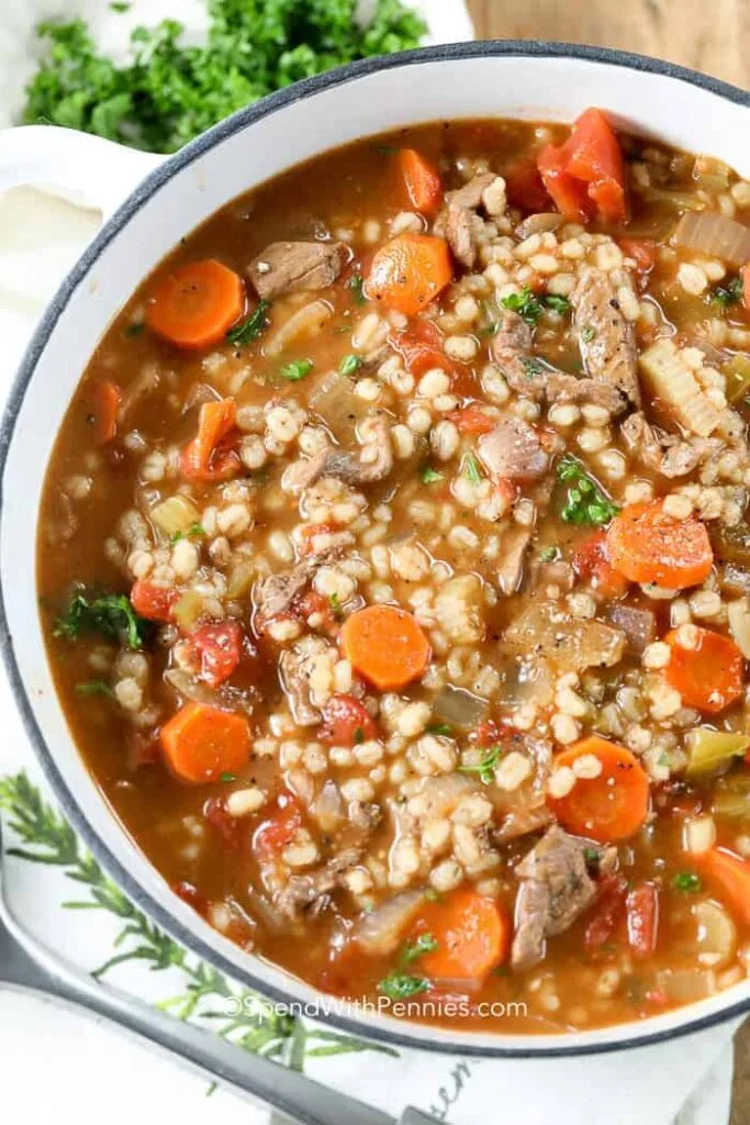 Hearty Beef and Barley Soup