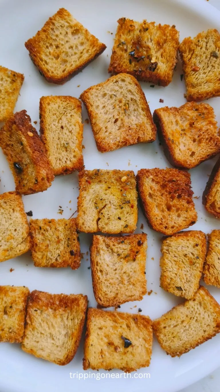 Air fryer croutons