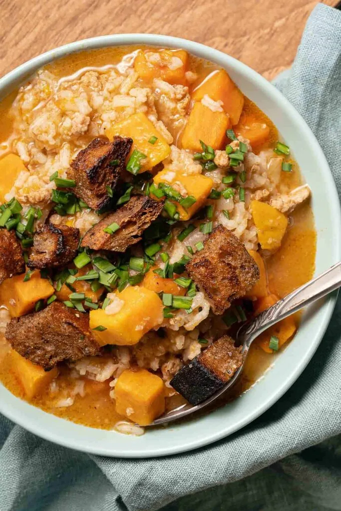 Turkey and Sweet Potato Soup
