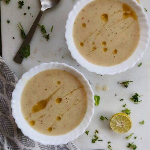 potato and onion soup