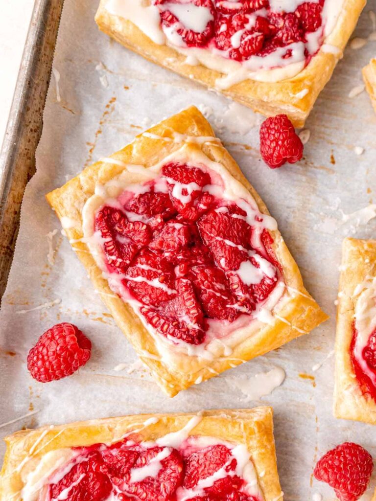 Raspberry Cream Cheese Danish