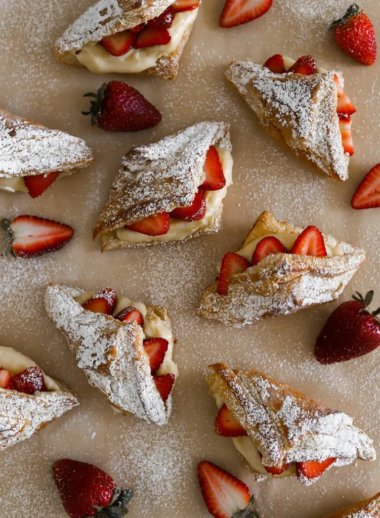 Strawberry Croissants