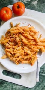 vegan cajun pasta