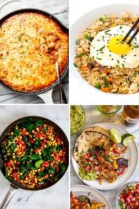 20 quick dinner ideas pin