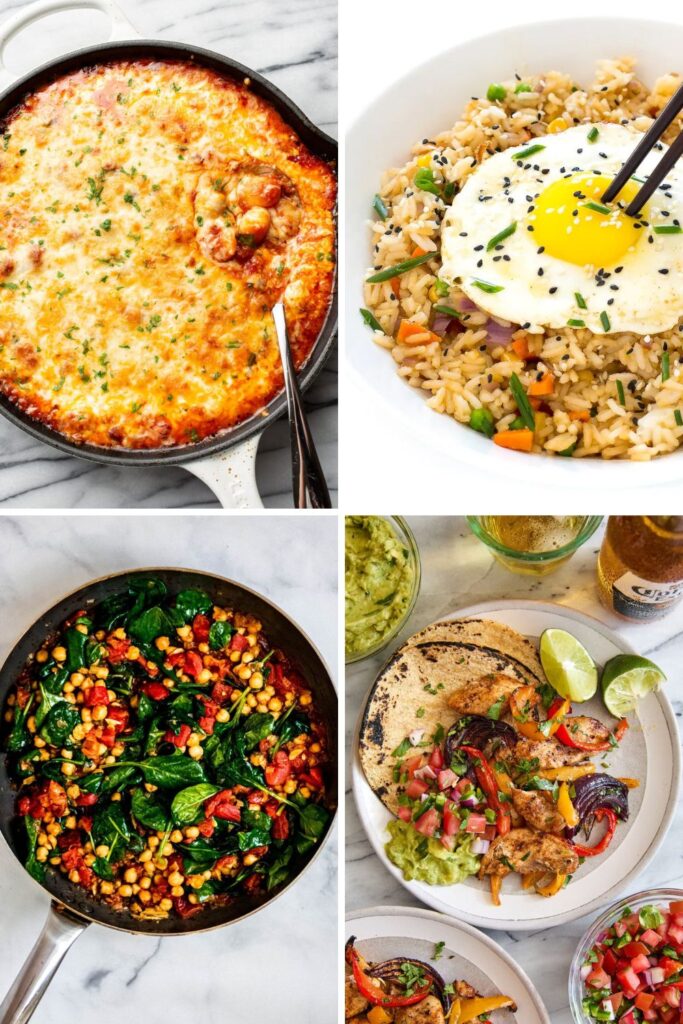 20 quick dinner ideas pin